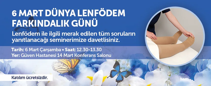 Seminer: Dünya Lenfödem Farkındalık Günü
