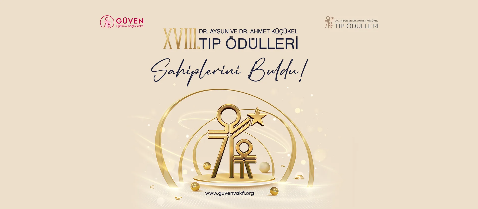 XVIII. Dr. Aysun Küçükel ve Dr. Ahmet Küçükel Tıp Ödülleri Sahiplerini Buldu!