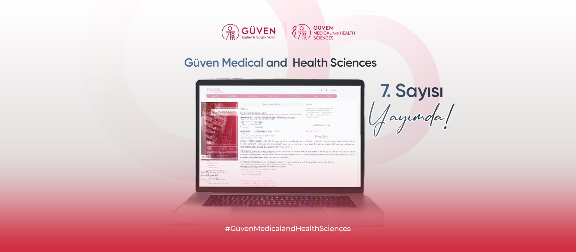Güven Medical and Health Sciences Dergisi’nin 7. Sayısı Yayımlandı