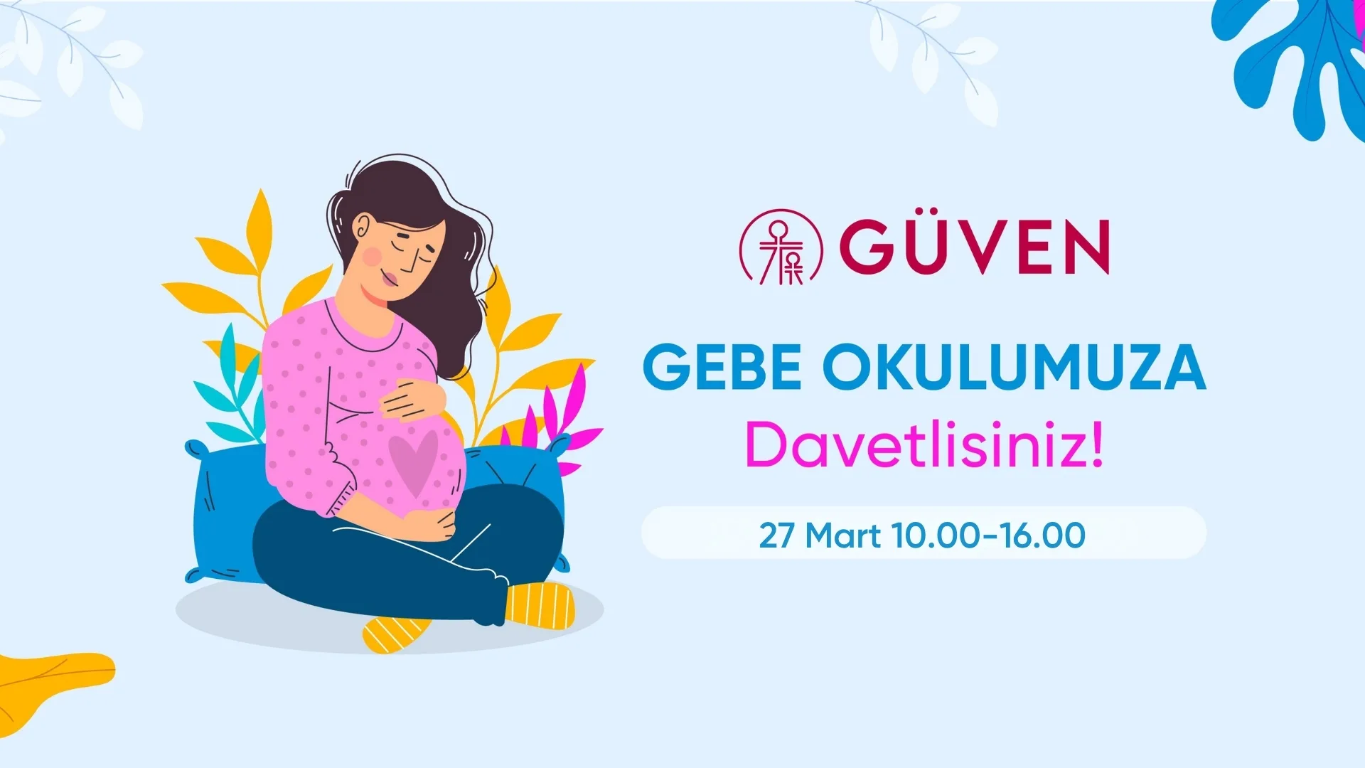 Güven Gebe Okulu Programı Yine Dopdolu
