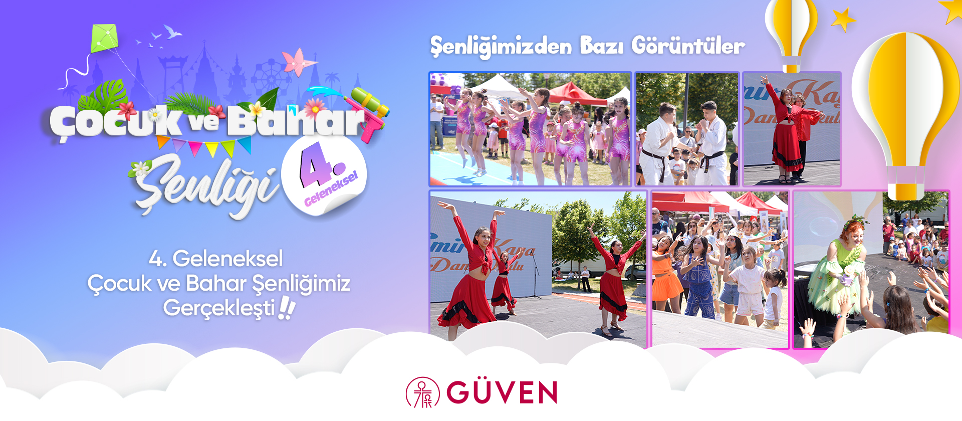 4. Çocuk ve Bahar Şenliğnde Bir Araya Geldik!
